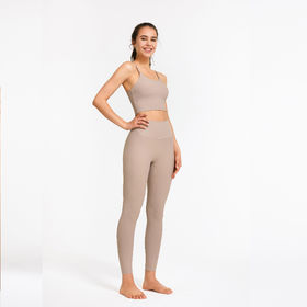 Wholesale Factory Ribbed Cross High Waist Slim Yoga Pants Threaded Butt  Lift Outwear Running Dry Fit Fitness Pants Leggings - China Leggings and  Sports Wear price