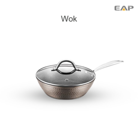 EAP Hard Anodized Nonstick Dishwasher Safe PFOA Free Saute Pan Cookware
