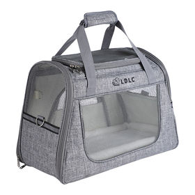 Source Petseek Extra Large Cat Dog travel Bag Soft Sided Pet Carrier Travel  Animal Cages Carriers For Small Medium Dog on m.