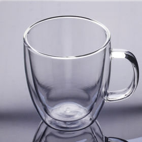 Buy Wholesale China Amber Crastal Thick Bottom Glass Cups Wine Tea Coffee  Glass Tumbler Shot Clear Glass Cups & Glass Cups at USD 1.55