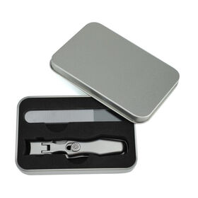 Wide Jaw Opening Stainless Steel Nail Clippers Manicure Set for Adult Seniors Men Women