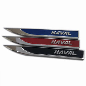 Metal nickel Car Stickers for Haval