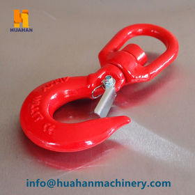 Lifting Rigging Alloy Steel S322 Swivel Hook with Safety Latch