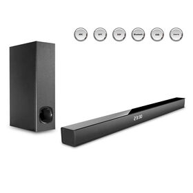 Global Output, 5.0, With | Soundbar Subwoofer, 2.1ch Wireless Sources 90w 40 & With Clear at 60w Wholesale Sound, Soundbar Crystal USD Buy Xbass Wireless China Bt Subwoofer