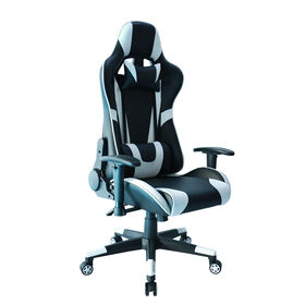 AIHUA) Wholesale OEM Gaming Chair with Rectractible Footrest, Lumbar Support  and Headrest - China PU Gaming Chair, Computer Gaming Chair