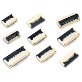 50 pieces FFC & FPC Connectors 20P 0.50mm ZIF RIGHT ANGLE SMT