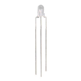 Indicateur LED à 3 broches, LED DIP 3 mm, LED bicolore rouge et verte, source de lumière LED à 3 fils