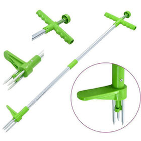Manual Root Removal Tool Stand-up Garden Weed Puller