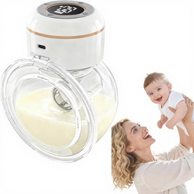 Tragbare elektrische Milchpumpe ISO13485 ROHS Stillmassage Brust Mutter Uusing mit Fütterungsflasche