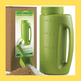 Fertilizer Seed Salt Seed Shaker with Shovel Garden Spreader Tool 2L