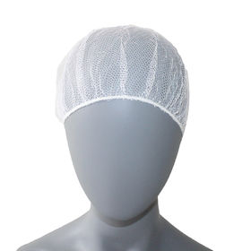 Shield Safety Disposable 21" Hairnet Black Nylon Hair Net Cap 900 Pieces