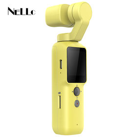3-Axis Stabilisateur Handheld Gimbal de poche PTZ cardan Smartphone Gopro  caméra Selfie bâton trépied pour Smartphone
