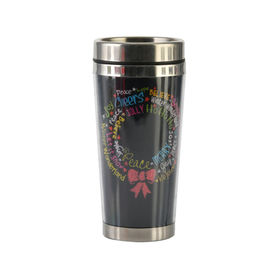 Aspire 20 oz. Stainless Steel Skinny Tumbler, Double Wall Insulated Water  Tumbler Cup with Lid-White-20oz 