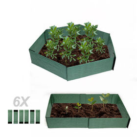 DIY Garden Border Flower Plant Bed Frame, Disassembled Fence Planting Organizer