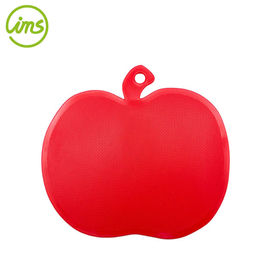 Wholesale Fruit Design Plastic Cutting Board 3 ASST RED 1 YELLOW