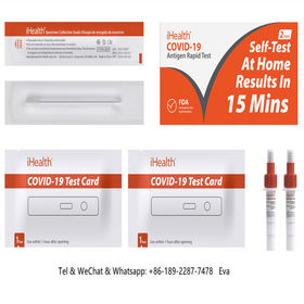 Antigen Rapid FDA EUA Authorized OTC at-Home Self Test kit Non-invasive ...