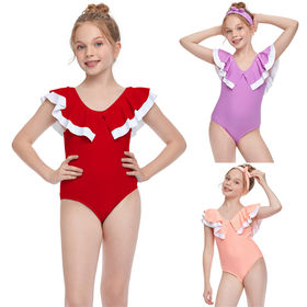 Buy Wholesale China One Piece Bow Check Baby Swimsuit Cute Bikini Triangle  Swimsuit Two Pieces & Girls Swimsuit at USD 4.28