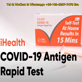 Antigen Rapid FDA EUA Authorized OTC at-Home Self Test kit Results in ...