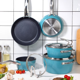 Buy Wholesale China High Quality Non Stick Aluminum Alloy Ceramic Coating  Cookware Set & Cookware Set/non Stick Cookware Set at USD 45.9