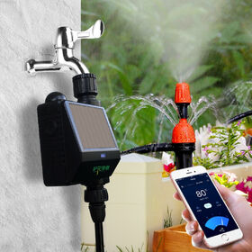 Garden Bluetooth Automatic Irrigation Controllers with Filter Washer and Rainy Delay