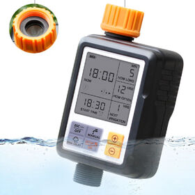 Garden Sprinkler Controller Intelligent Large Screen Automatic Watering Timer