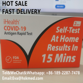 Antigen Rapid FDA EUA Authorized OTC at-Home Self Test kit Results in ...