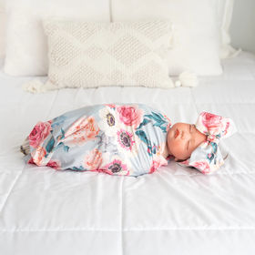 Couverture bébé personnalisée, couverture pour bébé monogrammée