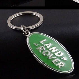 Gantungan kunci mobil untuk Land Rover, gantungan kunci logam, harga pabrik