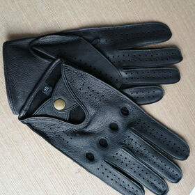 【関税&送料込】Saint Laurent Black Leather Gloves 手袋 SAINT LAURENT BLACK LEATHER GLOVES Saint Laurent