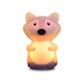 Silicone Fox LED Night Lights Smart Home Light Portable Wireless Sound Equipment Amplifiers Speaker ODM OEM manufacturer