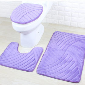 Buy Wholesale China Bath Mat Super Absorbent Non Slip Diatom Mud Bathroom  Rug Quick Drying Bath Shower Rug & Waterproof Bathroom Mats at USD 1.19