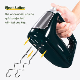 Buy Wholesale China Hand Mixer Electric, 300w Big Power Kitchen Mixer  Handheld Mixer With 5 Speed & Hand Mixer With Beaters at USD 8.9