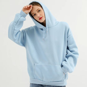 light blue polo sweat suit
