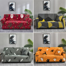 New Fashion Style High Elastic Couch Cover Bi-color Sofa Cover Sets 3  Seater, Two Color Sofa Cover, Polyester Sofa Slipcover, Stretch Sofa Cover  - Buy China Wholesale Sofa Cover Seats $20