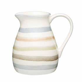 3pcs Milk Dispenser Ceramic Milk Pitcher Vintage Jug Juice Cup Dispenser for Restaurant, Size: 5X5X9.5CM