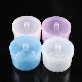 1 Piece Nail Art Brush Cleaner Cup Nail Art Tip Brushes Holder Remover Cup  UV Gel Pen Polish Remover Cleanser Cup Immersion Brush Cleaner Pot Multiple