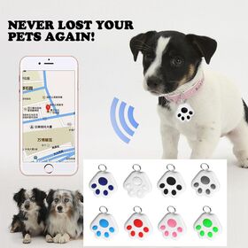 Tracker GPS Pour Animaux - Localisateur étanche Pour Chat, Chien, Clés, Sac - Portée 10-15 M, Appli Gratuite, Batterie 240 MAh - 10