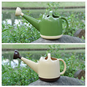 Indoor Outdoor Plants, Long Spout, Plastic Long Spout Detachable 1 Gallon Plastic Watering Can