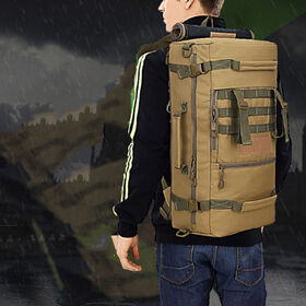 50L Tactical Backpack Military Rucksack Bag Travel Hunting Hiking Camping Bag