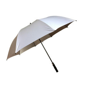 AZZ Windproof Long Handle Business Umbrella,Very Strong Oversize Double Canopy Windproof Waterproof Large Stick Umbrellas,Protects Against Rain Wind Sun Color : White 