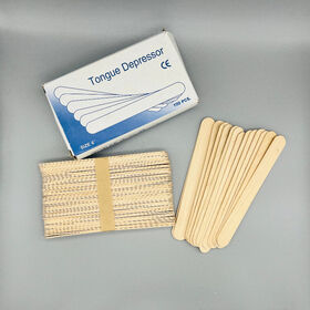 Wholesale Biodegradable and Eco-Friendly Wood Tongue Depressors from the Factory