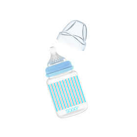 PP Wide Neck PP Feeding Bottle Nice Transparent Soft Food Grade Silicone 180ml 270ml Light Dishwasher Safe
