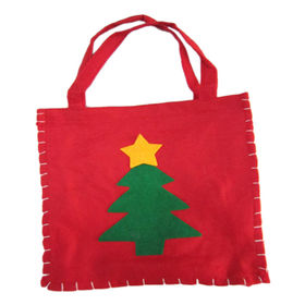 qvc christmas drawstring bolsas