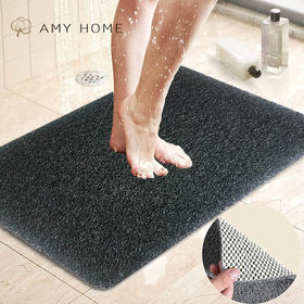 Wet Floor Non-Slip Bathroom Mat for Elderly & Kids, Bath Mats for
