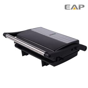 Grill électrique noir 1000W de haute qualité, vente chaude, prix d'usine OEM pour la vente en gros