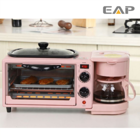 3-in-1 Family Size Electric coffee maker toaster oven combo - Zars Buy