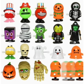 12 PCS Halloween Wind Up Toys for Kids Party Favors Goodie Bag Fillers School Classroom Favors Carnival Game Prizes