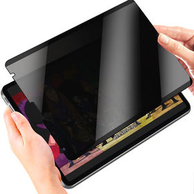 Pelindung Layar Privasi Anti Mata-Mata Anti Intip Kaca Tempered Tak Terlihat untuk iPad Pro