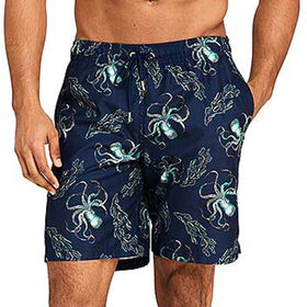 Men swimwear wholesale, full elastic waist with drawcord, swimming trunk