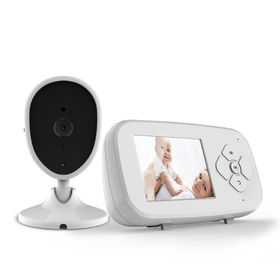 Bable Baby Monitor X1-Plus with Delay-Free Technology and TFT LCD Screen 2.4GHz Baby Monitor with Camera Two Way Talk Infrared Night Vision 